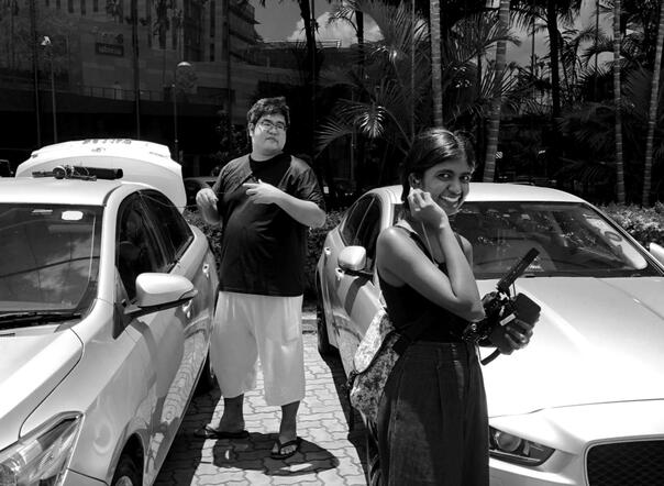 Sound man Lijie + Producer Diane! Sound man Lijie + Producer Diane!